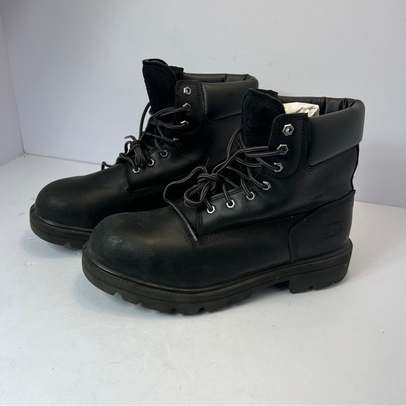 Timberland PRO Mens Sawhorse 6" Composite Safety Toe Black Size 11.5M - Picture 6 of 12